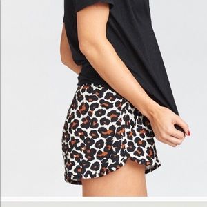 Mumu Moves Zelda Leopard Shorts